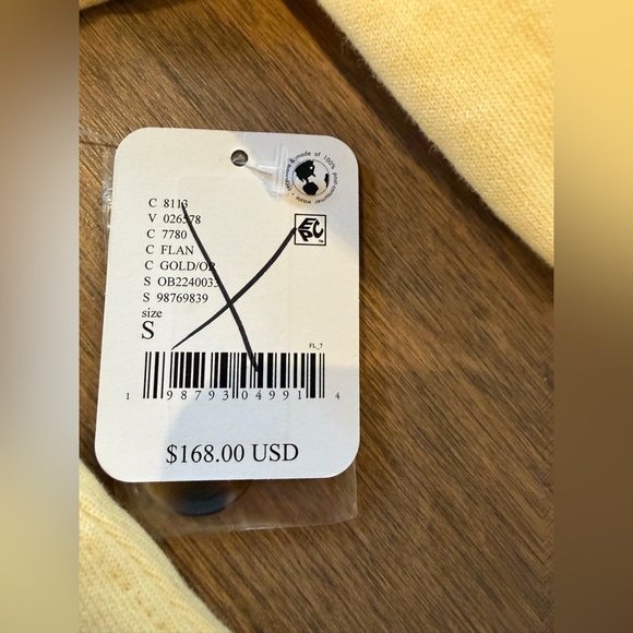 NWTFree People We The Free Alexa Sweatshirt in the color 'Flan - small - Picture 9 of 9